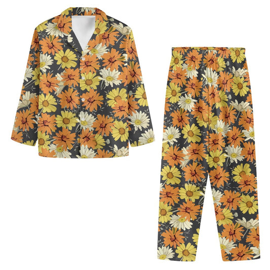 Autumn Daisy Pajama Set